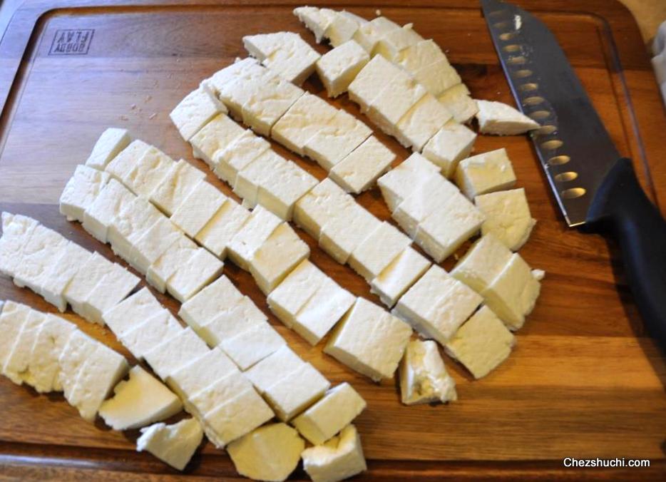 homemade paneer